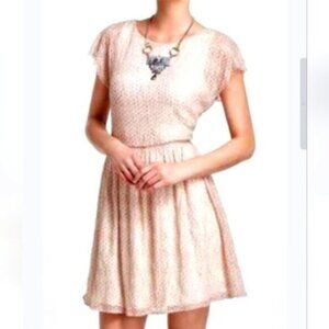 Anthropologie Weston Wear Made in San Francisco Tulle Polka Dot Dress L